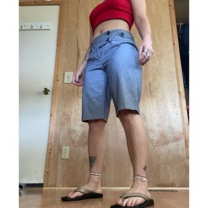 MKM Designs Blue Women's Capris